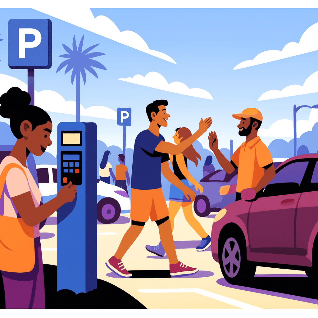 Illustration comparaison parkings